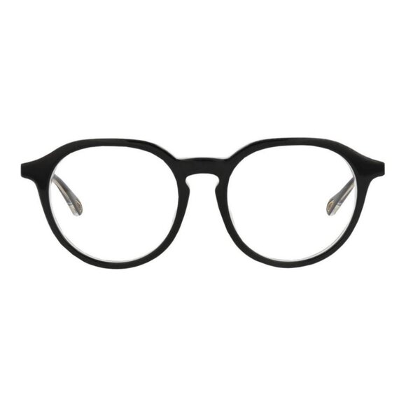 Chloé Womens Round/Oval Black Black Transparent Fashion Designer Eyewear - Picture 1 of 4